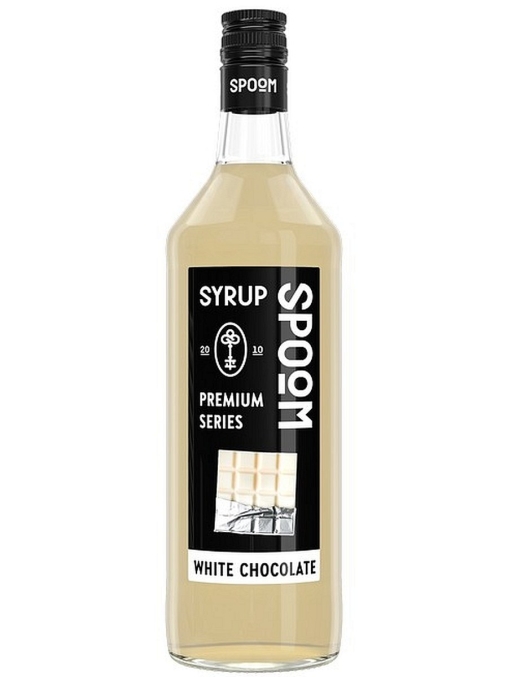 Сироп Spoom White Chocolate Белый Шоколад стекло 1000 мл