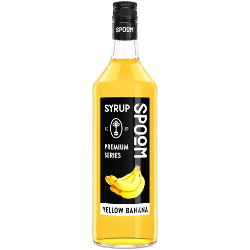 Сироп Spoom Yellow Banana Банан жёлтый стекло 1000 мл
