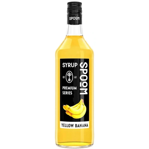 Сироп Spoom Yellow Banana Банан жёлтый стекло 1000 мл