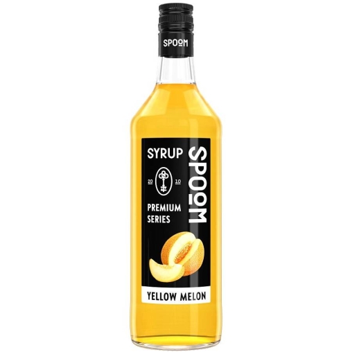 Сироп Spoom Yellow MELON Желтая дыня стекло 1000 мл