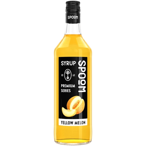 Сироп Spoom Yellow MELON Желтая дыня стекло 1000 мл