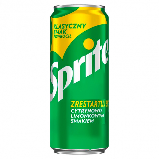 Газированный напиток Sprite Лимон Лайм 330 мл ж/б