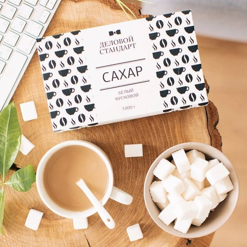Сахар-рафинад Деловой стандарт в брусочках 1000 г