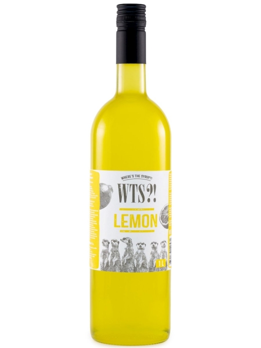 Сироп WTS?! Lemon Лимон стекло 1000 мл Сироп WTS?! Lemon Лимон стекло 1000 мл