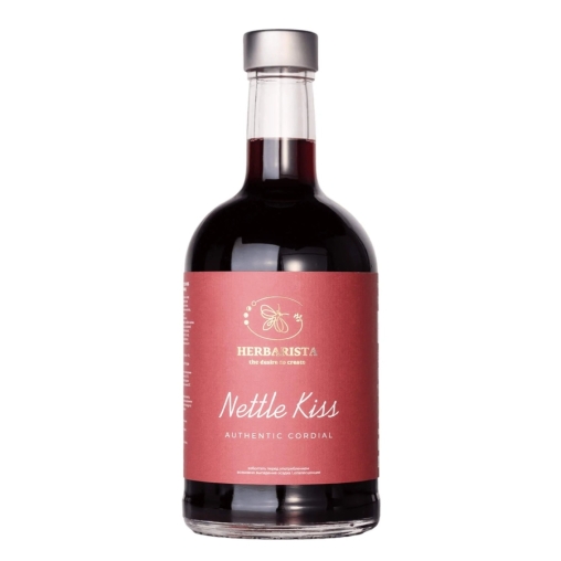 Сироп-кордиал Herbarista NETTLE KISS Крапива Клубника стекло 500 мл