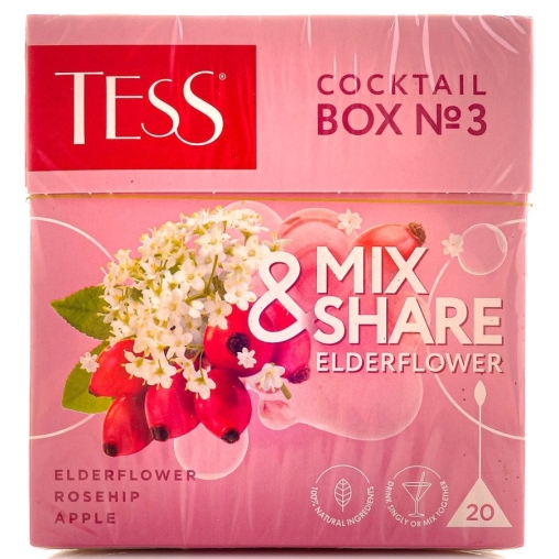 TESS Mix & Share Cocktail Box №3 БУЗИНА 20 пир. × 1,5 г