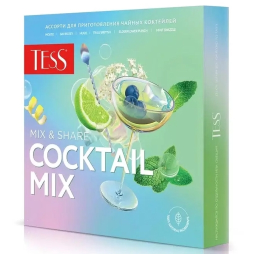 Набор TESS Cocktail Mix 4 вкуса 20 пирамидок 30 г