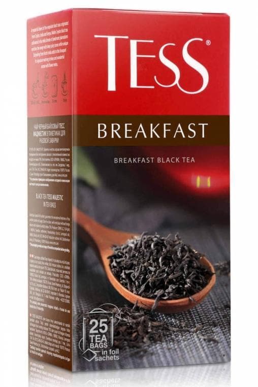 Чай черный TESS Breakfast 25 пак. × 1,8 г