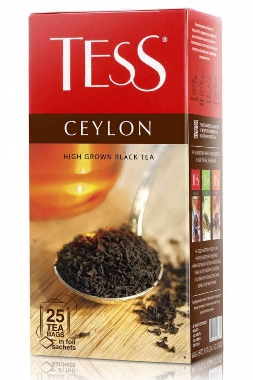 Чай TESS CEYLON черный 25 пак. × 2г