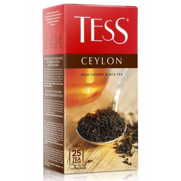 Чай черный TESS Ceylon 25 пак. × 2 г