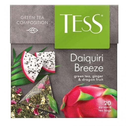 Чай зелёный TESS Daiquiri Breeze аромат. 20 пирам. × 1,8 г