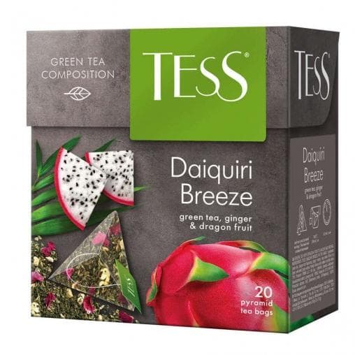 Чай зелёный TESS Daiquiri Breeze аромат. 20 пирам. × 1,8 г