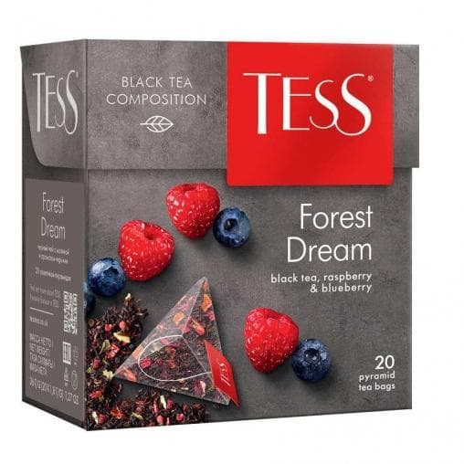 Чай TESS Forest Dream черный с добавками 20 пирам. × 1,8г