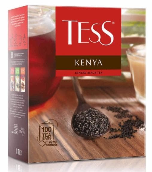 Чай черный TESS Kenya гранулир. 100 пак. × 2 г