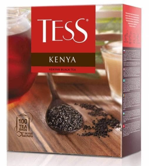 Чай TESS KENYA черный гранулир. 100 пак. × 2г