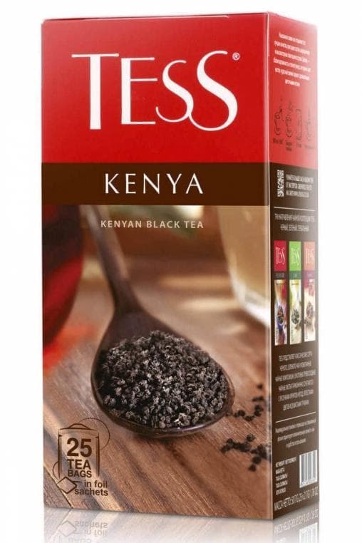 Чай черный TESS Kenya гранулированный 25 пак. × 2 г
