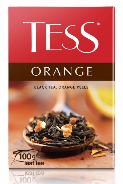Чай TESS ORANGE черный листовой аром. 100г