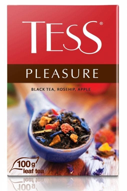 Чай TESS Pleasure черный листовой 100 г