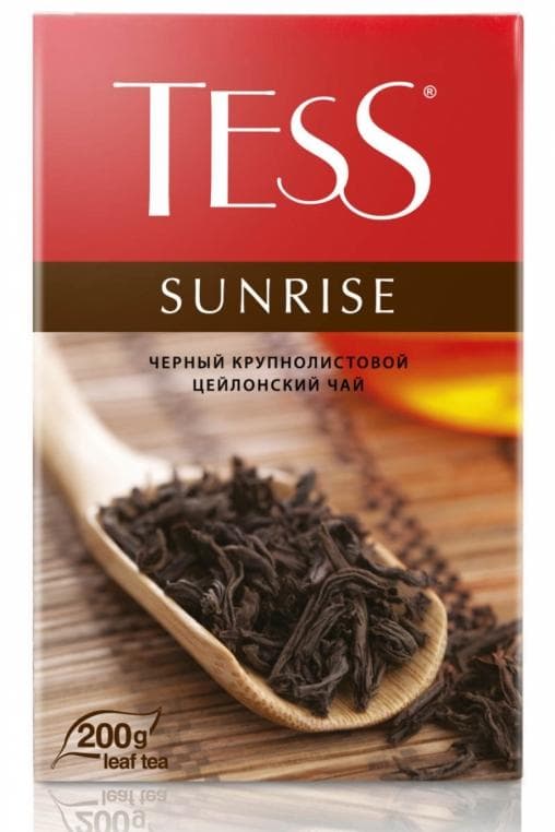 Чай TESS SUNRISE черный крупнолистовой 200г