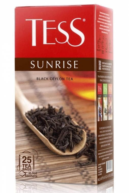 Чай TESS SUNRISE черный 25 пак. × 1,8г