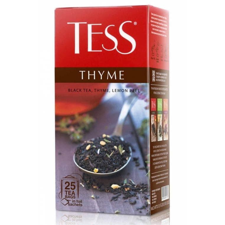 Чай черный TESS Thyme с чабрецом 25 пак. × 1,5 г