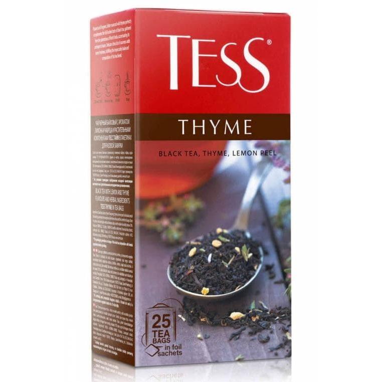 Чай черный TESS Thyme с чабрецом 25 пак. × 1,5 г