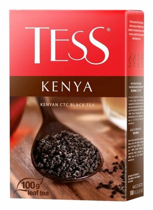 Чай TESS KENYA черный гранулированный 100 г