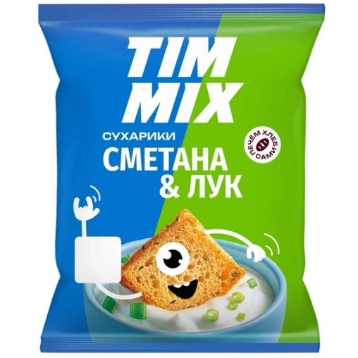 Сухарики TIM MIX Сметана Лук 40 г