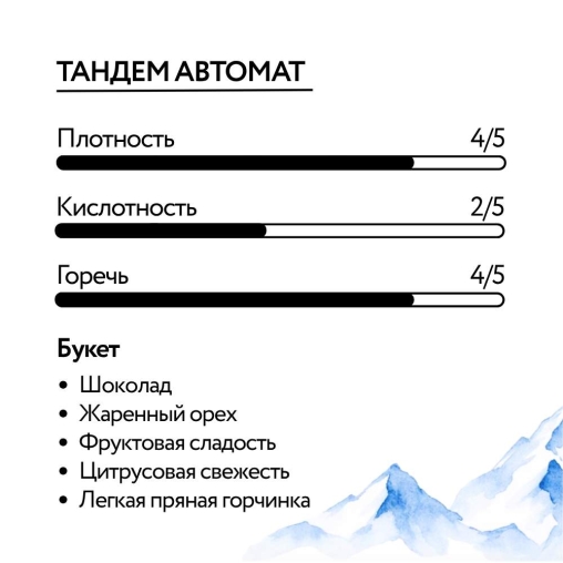 Лаборатория Кофе зерновой Тандем Автомат 1000 г
