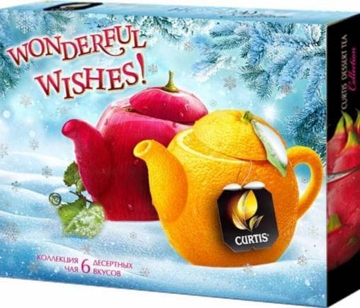 Набор Curtis Dessert Tea Collection ассорти 6 × 5 пак. 58,5г