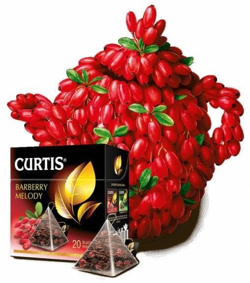 Чай черный Curtis Barberry Melody 20 пирам. × 1,8г