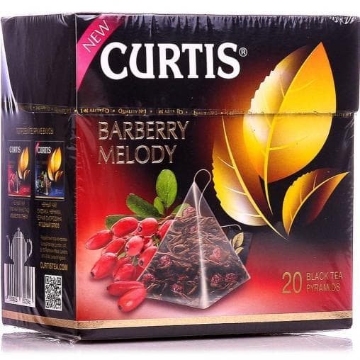 Чай черный Curtis Barberry Melody 20 пирам. × 1,8 г