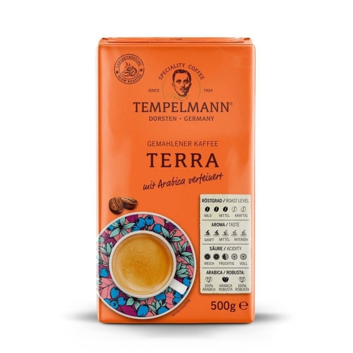 Кофе молотый Tempelmann Terra 500 г
