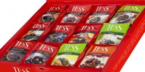 Набор чая TESS 12 видов 60 пак. × 101г