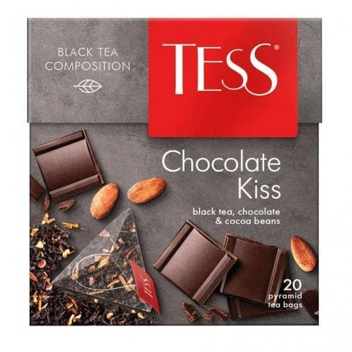 Чай черный TESS Chocolate Kiss 20 пирам. × 1,8г