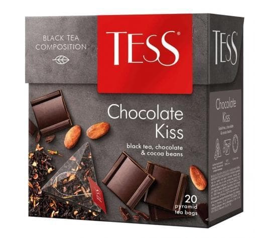 Чай черный TESS Chocolate Kiss 20 пирам. × 1,8г
