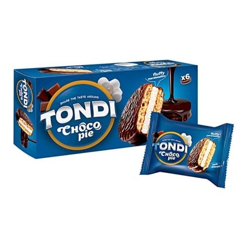 Печенье-сэндвич глазированное Tondi Choco Pie 30 г