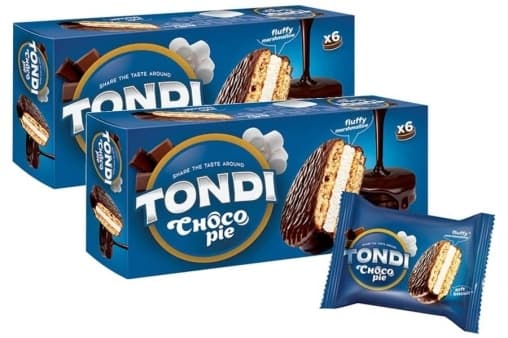 Печенье-сэндвич глазированное TONDI Choco Pie 30 г
