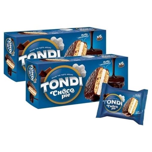 Печенье-сэндвич глазированное Tondi Choco Pie 30 г