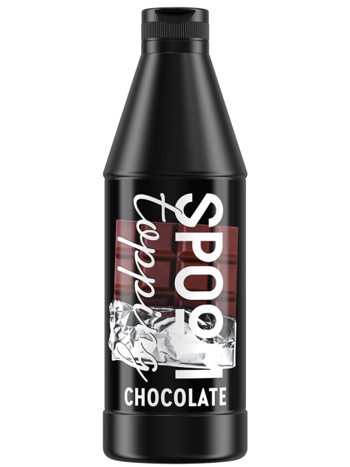 Топпинг Spoom Chocolate Шоколад 1 кг ПЭТ-бутылка с дозатором
