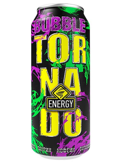 Энергетический напиток Tornado Energy Bubble 450 мл ж/б