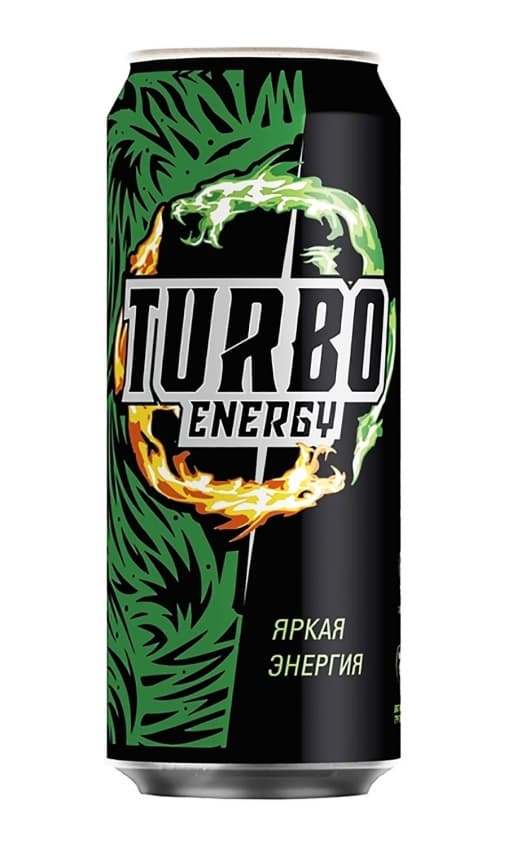 Turbo Energy Яркая Энергия 500 мл ж/б