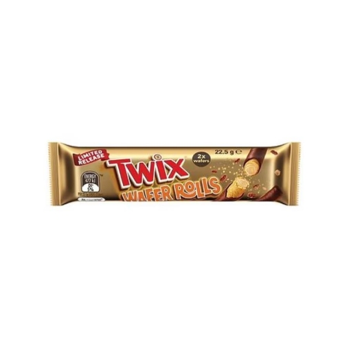 Трубочки вафельные TWIX Wafer Rolls 22,5 г