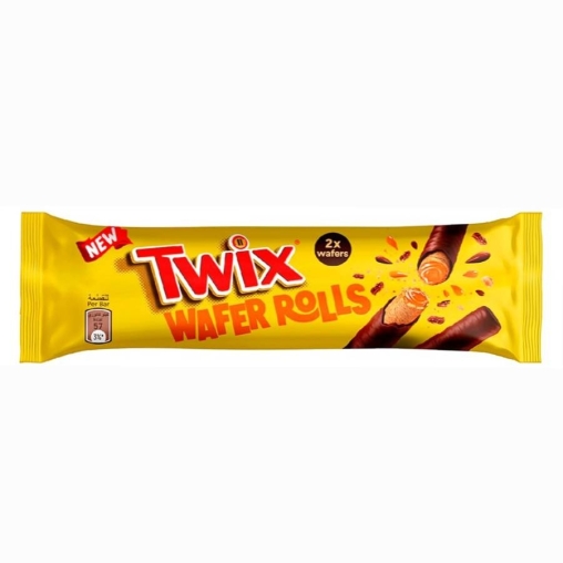 Трубочки вафельные TWIX Wafer Rolls 22,5 г