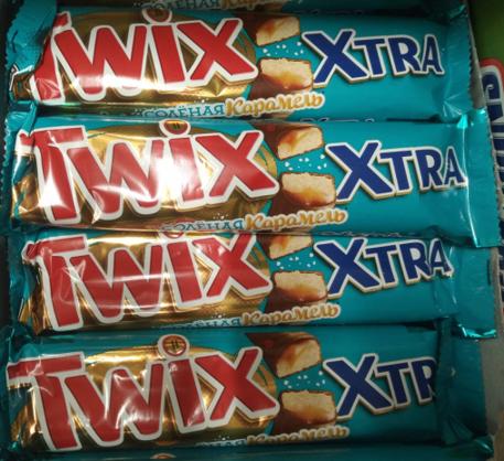 Twix Xtra Соленая карамель 82 г