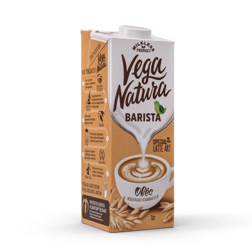 Напиток Vega Natura Овес 2% тетрапак 1000 мл