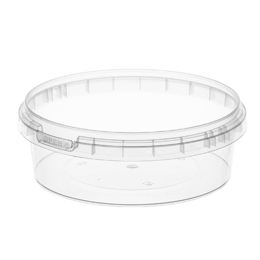 Банка под пресервы 500 мл Прозрачная С КРЫШКОЙ с контрольным замком d=140 мм