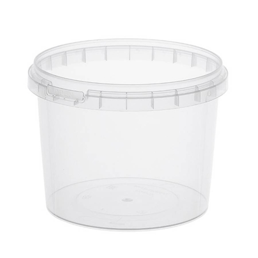 Банка под пресервы 700 мл Прозрачная С КРЫШКОЙ с контрольным замком d=122 мм