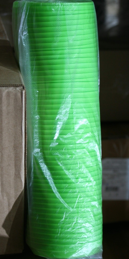 Крышка с колпачком на поводке FLIP-TOP Салатовая матовая d=90