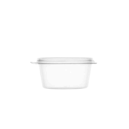 Соусник 50 мл Прозрачный с внешним закрытием и двумя упорами